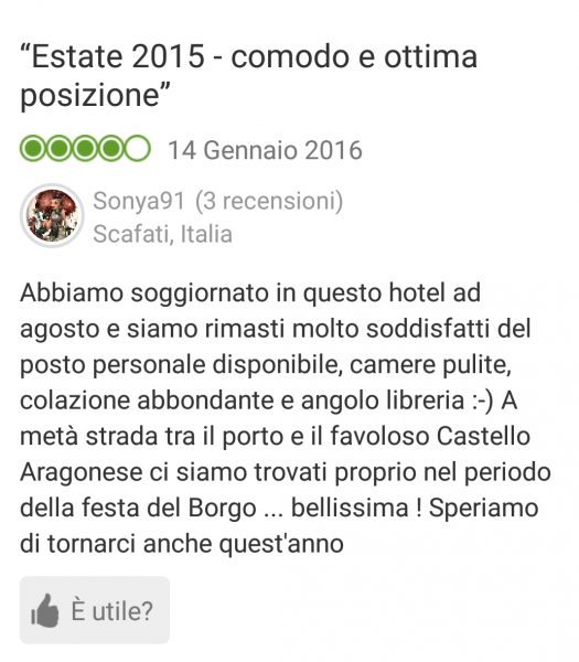 Hotel Europa Ischia recensioni